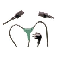 DIGITUS ASSMANN - Netz-Splitter - power IEC 60320 C13 zu power CEE 7/7 (M)