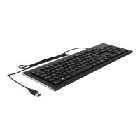 Delock Tastatur - USB - QWERTZ - Deutsch - Schwarz