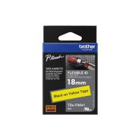 Brother TZe-FX641 - Schwarz auf Gelb - Rolle (1,8 cm x 8 m)