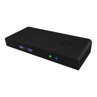 ICY BOX IB-DK2251AC - Dockingstation - USB-C / USB 3.0