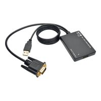 Eaton Tripp Lite Series VGA to HDMI Component Adapter Converter with USB Audio Power VGA to HDMI 1080p