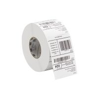 Zebra Z-Select 2000T - Papier - matt - permanenter Acrylklebstoff - Oberseite beschichtet - 139 Mikron - weiß - 102 x 152 mm 1000 Etikett(en) (1 Rolle(n)
