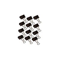 WEDO 64 21432, Metall, Nickel, Schwarz, 1,3 cm, 32 mm, 12 Stück(e)