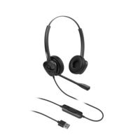 Fanvil HT302-U, Kabelgebunden, Büro/Callcenter, 20 - 20000 Hz, 95 g, Kopfhörer, Schwarz