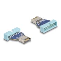 Delock Interner USB-Adapter - 19-poliger USB 3.1 Kopf (M)