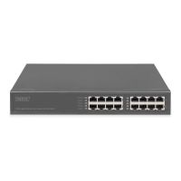 DIGITUS 8-Port Gigabit Ethernet PoE Injektor, 802.3bt, 250 W