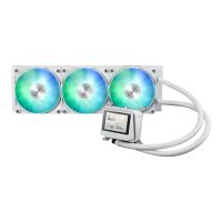 ASUS MAX Gaming LC 360 ARGB LCD - White Edition - Prozessor-Flüssigkeitskühlsystem - Kühlergröße: 360 mm - (für: AM4, AM5, LGA1851, LGA1700)