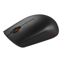 Lenovo 300 Wireless Compact - Maus - mit Batterie - optisch - 3 Tasten - kabellos - 2.4 GHz - kabelloser Empfänger (USB)
