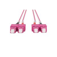DIGITUS LWL Multimode Patchkabel, OM4, SC / SC