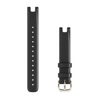 Garmin Lily Bands, Band, Smartwatch, Schwarz, Garmin, Lily, Leder