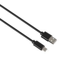 Hama 00200907, 0,9 m, USB C, USB A, USB 2.0, 0,48 Gbit/s, Schwarz