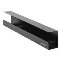 StarTech.com Kabelschacht zur Untertisch Montage - Kabelmanagement für den Tisch - Kabelrinne  - 60cm x 11cm (UDCMTRAY)