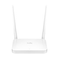 CUDY WR300, Wi-Fi 4 (802.11n), Einzelband (2,4GHz), Ethernet/LAN, Weiß, Tabletop-Router