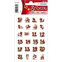 HERMA 15071, Papier, Rot, Dauerhaft, Weihnachten, Junge/Mädchen, 72 Stück(e)