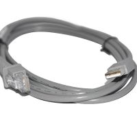 Datalogic CAB-426E, USB-Kabel, Grau, USB A, RJ-45, Gerade, Gerade