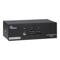 Inter-Tech Argus KVM AS-42HA - KVM-/Audio-Switch - 4 x KVM/Audio