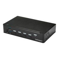 StarTech.com 4 Port HDMI KVM Switch - HDMI KVM Umschalter mit USB 3.0 Hub