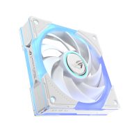ASUS ROG Eurux GR120 ARGB Fan White Single Pack, Ventilator, 12 cm, Weiß