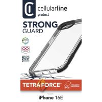 Cellularline 8018080492594, Cover, Apple, iPhone SE (2025), 15,4 cm (6.06"), Transparent