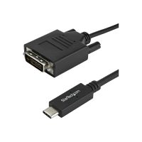 StarTech.com USB-C to DVI Cable - 6 ft / 2m - 1080p - 1920x1200 - USB-C DVI Monitor Cable - USB C Cable - Computer Monitor Cable (CDP2DVIMM2MB)