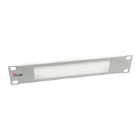 Equip 10" Bürstenleiste 1HE, Hellgrau, Bürstenleiste, Hellgrau, Stahl, 1U, China, 25,4 mm