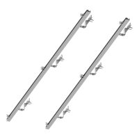 Ecoflow EFA-BKWPITCHEDROOF-W-EU, Schelle, Silber, EcoFlow, 8,7 kg, 146 mm, 1287 mm