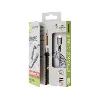 Cellularline Tetra Force Cable 120cm - USB-C, 1,2 m, USB A, USB C, Schwarz
