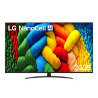 LG NanoCell AI 65NANO81A6A, 165,1 cm (65"), 3840 x 2160 Pixel, NanoCell, Smart-TV, WLAN, Schwarz