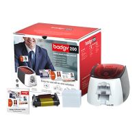 Evolis Badgy 200 - Plastikkartendrucker - Farbe - Thermosublimation/thermische Übertragung - CR-80 Card (85.6 x 54 mm)