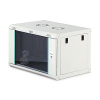 DIGITUS Szafa sieciowa wiszca dynamic 19" 7u rack 385x600x450mm, drzwi szyba, szara, niezoona, 60kg
