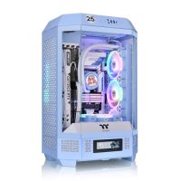 Thermaltake The Tower 300 - Micro Tower - mini ITX / micro ATX - Seitenteil mit Fenster (gehärtetes Glas)