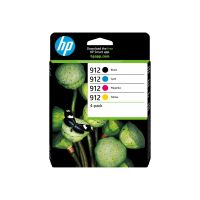 HP 912 - 4er-Pack - Schwarz, Gelb, Cyan, Magenta
