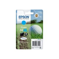 Epson 34XL - 10.8 ml - XL - Cyan - Original - Blister mit RF- / aktustischem Alarmsignal
