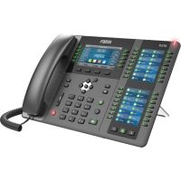 Fanvil X210 V2, IP-Telefon, Schwarz, Kabelgebundenes Mobilteil, Tisch/Wand, 20 Zeilen, 2000 Eintragungen