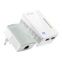 TP-LINK TL-WPA4220KIT AV500 2-Port Wifi Powerline Adapter Starter Kit - Powerline Adapterkit HomePlug AV (HPAV)