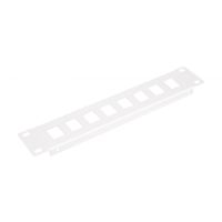 Equip EZKP-10-G, Grundpfeilerplatte, Grau, Metall, 1U, 25,4 cm (10"), 254 mm