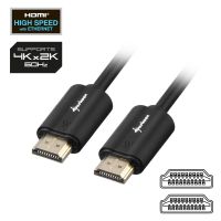 Sharkoon HDMI-Kabel mit Ethernet - HDMI männlich zu HDMI männlich