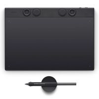 Wacom Intuos Pro Medium – 2025, 263 x 148 mm, USB/Bluetooth, Stift, 16:9, 1,8 m, Schwarz