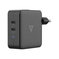 V7 Netzteil - 3 A - 2 Ausgabeanschlussstellen (24 pin USB-C)