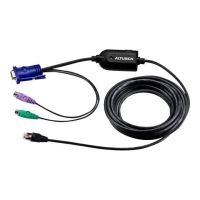 ATEN KA7920 PS/2 KVM Adapter Cable (CPU Module) - Tastatur- / Video- / Maus- (KVM-)