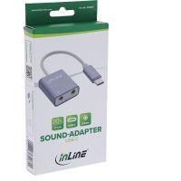 InLine USB Audio Soundadapter - USB-C Kabel