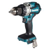 Makita Percussion Driver Drill LXT, Elektrischer Schraubendreher, Pistolengriff, 1/2", Schwarz, Blau, Bürstenlos, 1800 RPM