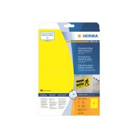HERMA Special - Matt - selbstklebend - Gelb - A6 (105 x 148 mm)