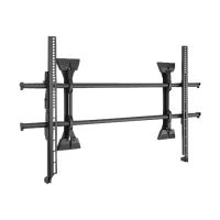 Chief X-Large FUSION - Befestigungskit (Wandmontagehalterung) - für LCD-Display - verriegelbar - Schwarz (55"-100")