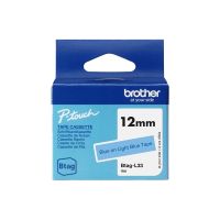 Brother BTAG-L33 - Blau auf hellblau - Rolle (1,2 cm x 4 m)