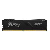 Kingston FURY Beast 16GB 3200MT/s DDR4 CL16 DIMM Black, 16 GB, 1 x 16 GB, DDR4, 288-pin DIMM