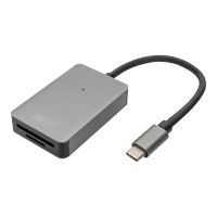 DIGITUS DA-70333 - Kartenleser (SDXC, SDHC, SD, MMC, RS-MMC, microSDXC, microSD, microSDHC, SD 3.0 UHS-I, SD 4.0 UHS-II)