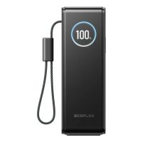 Ecoflow EF-RAPID25K100W-S-EU, 25000 mAh, 170 W, Schwarz, Silber