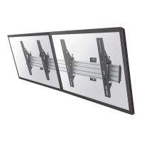 Neomounts NMPRO-WMB2 - Klammer - für 2 LCD-Displays - Schwarz - Bildschirmgröße: 81.3-139.7 cm (32"-55")