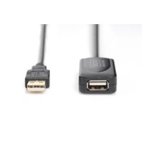 DIGITUS Aktives USB 2.0 Verlängerungskabel, 5m